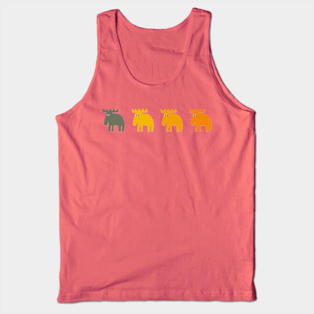 Spot a moose Tank Top by Aurealis